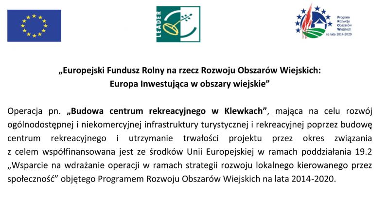Inf na stronę Klewki